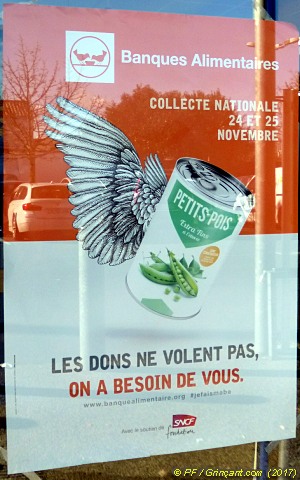 Affiche Banques alimentaires, 