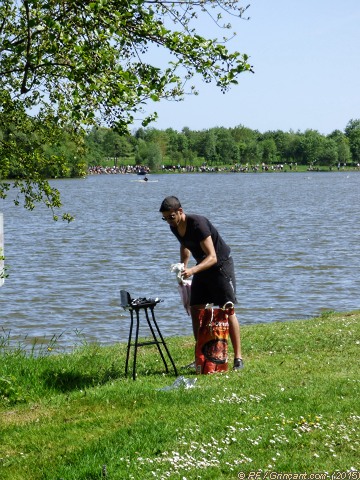 Barbecue exhibitionniste