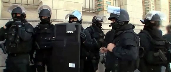 BRI en intervention pour une femme séquestrée par son compagnon