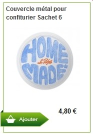 6 couvercles pour confituriers, 4€20 !!!
