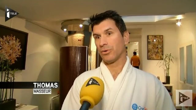 Thomas, un masseur (pas kiné), adepte de la cryothérapie