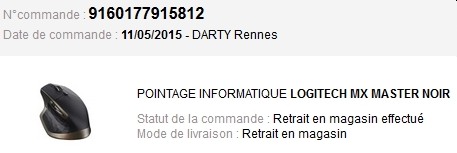 La vente n'est plus 
