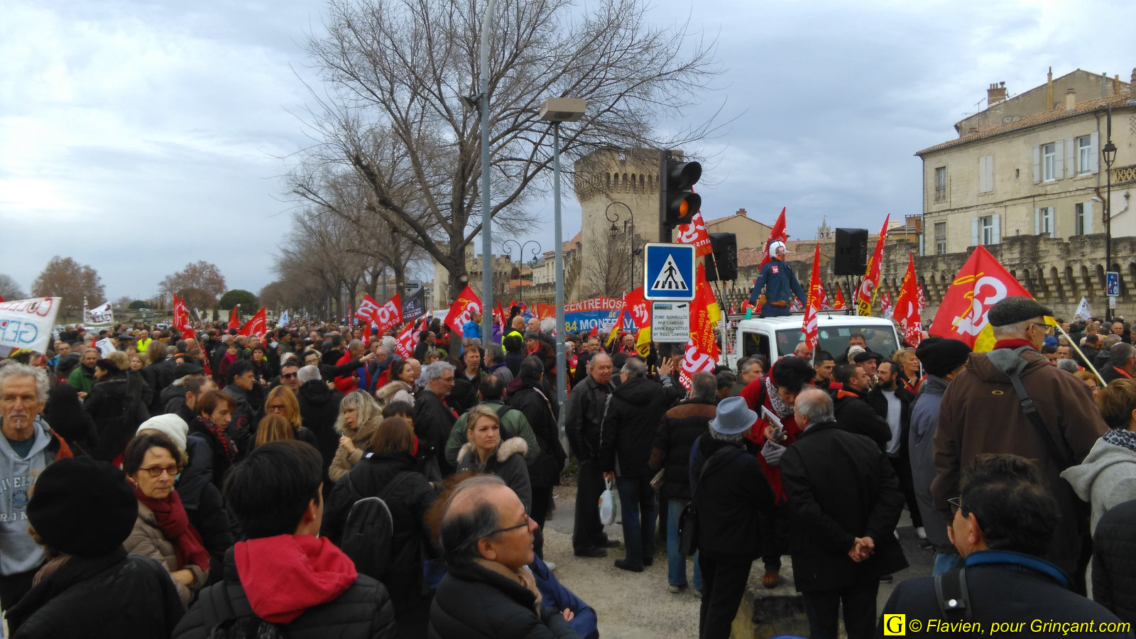 Manif personnel hospitalier