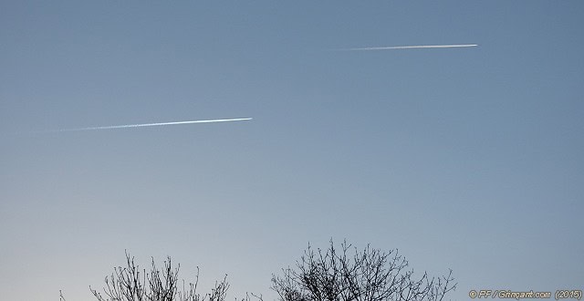 Deux avions de ligne, simultanément dans le ciel de Rennes – 25/03/2015-18h47