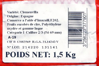 Mandarines 