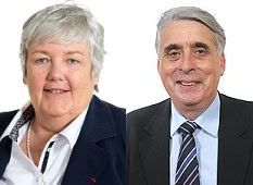 Jacqueline Gourauly, sénatrice UDI – Jean-Pierre Sueur, sénateur PS