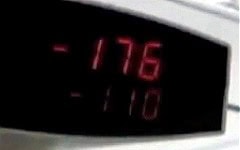 Moins 176 degrés centigrades pour -110°C en cabine/cryosauna