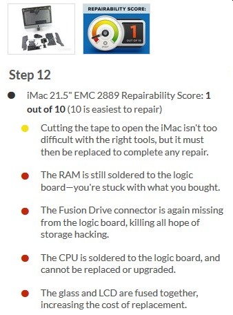 iFixit : iMac Intel 21.5