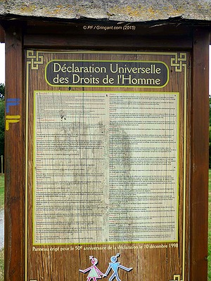 Déclaration Universelle des Droits de l'Homme