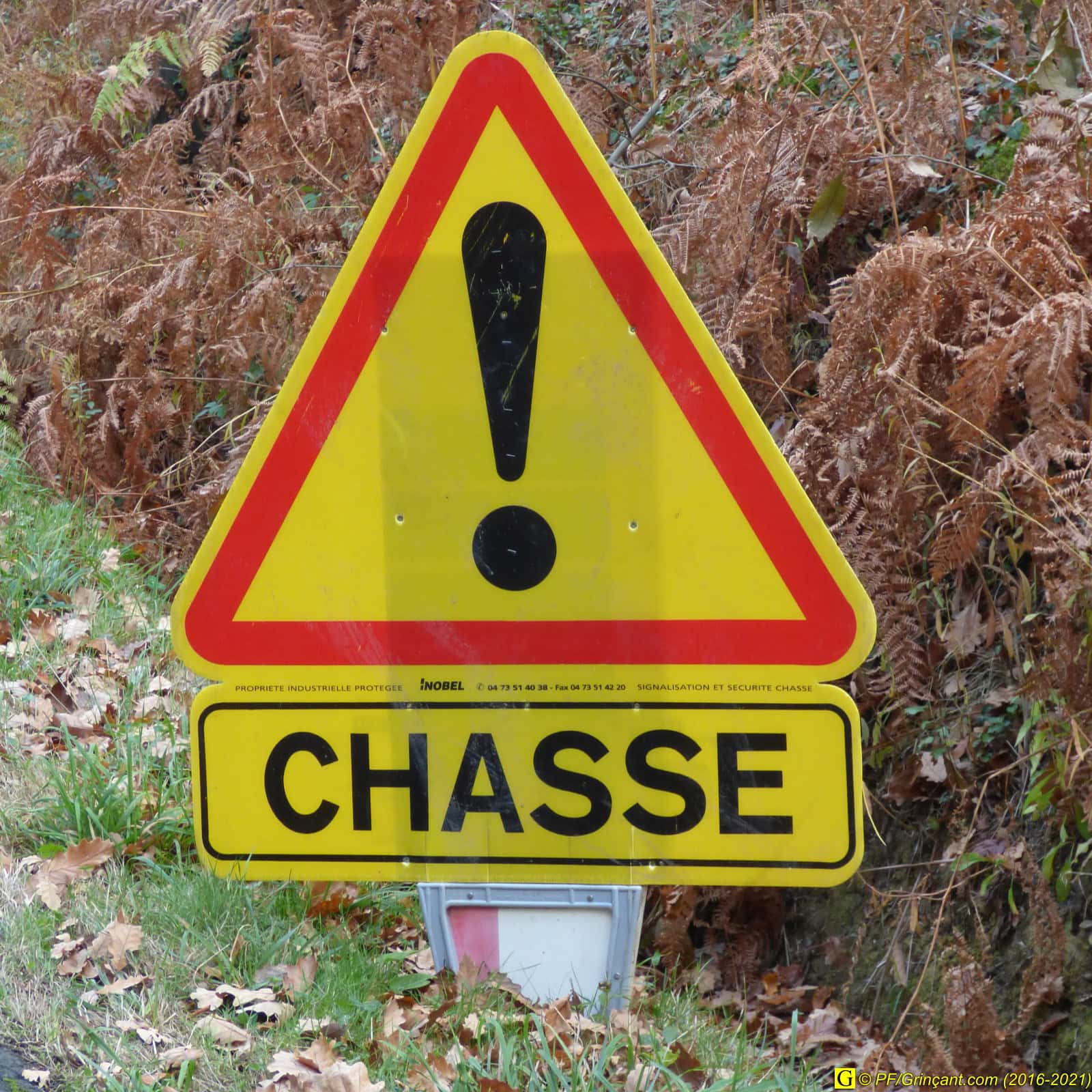 Panneau « Chasse » (en cours)