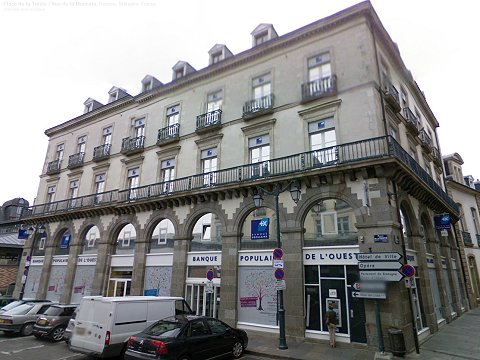 Siège Banque Populaire de l'Ouest à Rennes