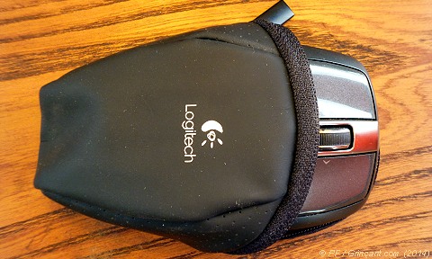 Étui livré avec la Logitech Anywhere Mouse MX