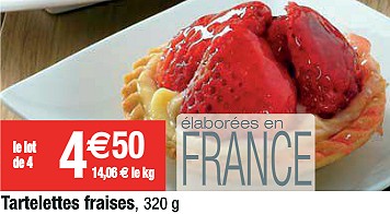 Tartelette fraises