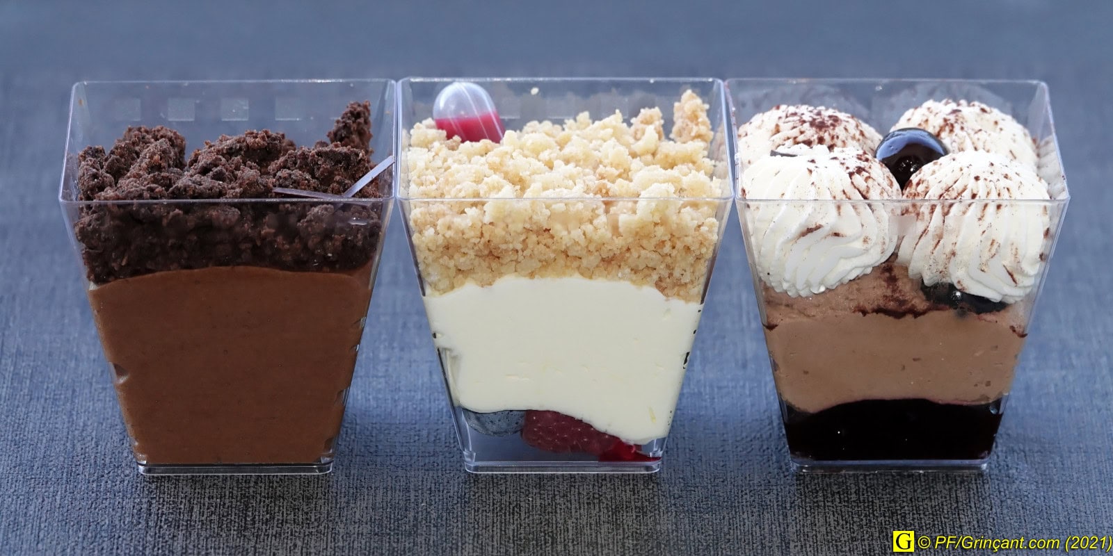 Pâtisseries – Trilogie de vérines
