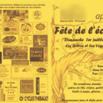 Business et fête de l'école maternelle & primaire - Verso