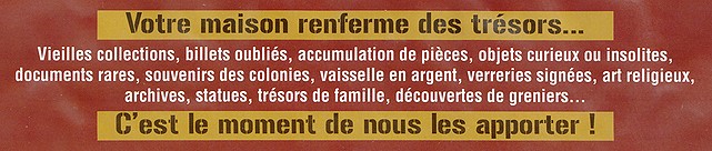 Votre maison renferme des trésors, c'est le moment de nous les apporter !