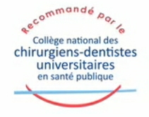 Signal, recommandé par le Collège national des chirurgiens-dentistes universitaires en santé publique