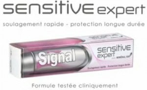 Extrait pub TV pour le dentifrice Signal Sensitif Expert