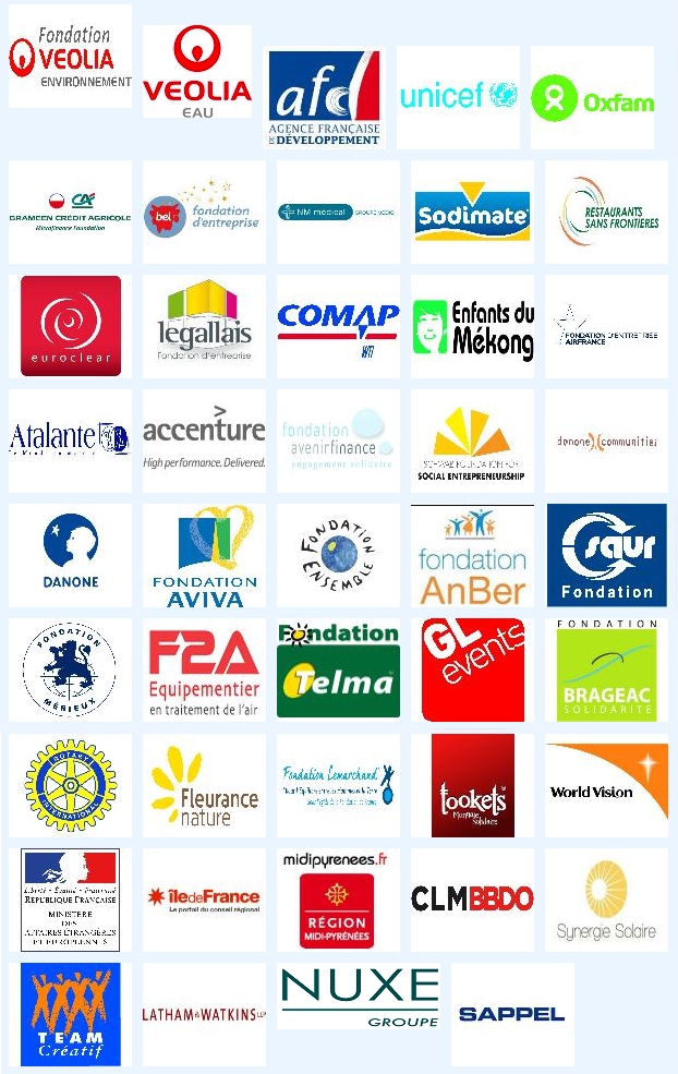 Partenaires 1001 Fontaines au 02/05/2013 Partenaires 1001 Fontaines au 02/05/2013