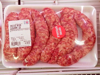 Saucisses natures - Offre spéciale