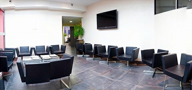La salle pour attendre le notaire
