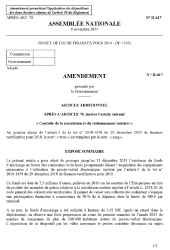 Amendement II-6117 portant prolongation de la promo pour teminaux PV électroniques