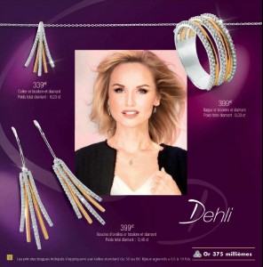 Bijoux Adriana Karembeu, collection Delhi Bijoux Adriana Karembeu, collection Delhi