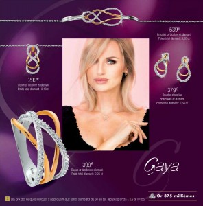 Bijoux Adriana Karembeu, collection Gaya Bijoux Adriana Karembeu, collection Gaya