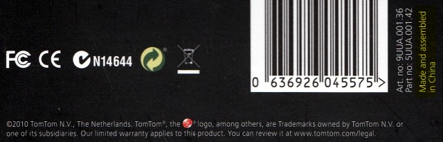 Étui pour GPS marque TomTom - Marque néerlandaise - Made and assembled in China Étui pour GPS marque TomTom - Marque néerlandaise