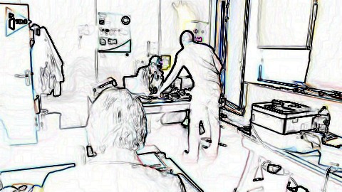 Dépôt du dossier sur le bureau du chef