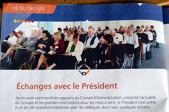 Échanges avec le Président