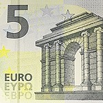 Automate de paiement et bonus voleur Billet de 5 euros, le manquant