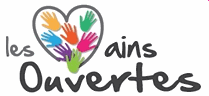 Les Mains Ouvertes, lait DanLait et voyages Manh Cam Tours Logo de l'association Les Mains Ouvertes