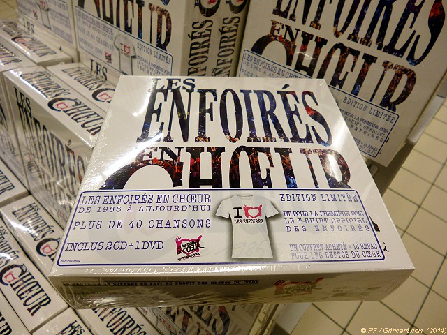"Édition limitée" : Ah oui, à combien ? Pourquoi limiter pour une bonne cause ? Un coffret "Les Enfoirés en Choeur" – "Édition limitée"