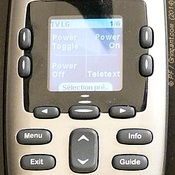 Écran télécommande universelle IR Logitech Harmony 650