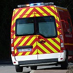 Ambulance en intervention
