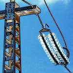 Haute tension sociale, électrocution politique Isolateurs verre ligne haute tension