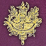 Le Monsieur avec passeport Armoiries de la France sur passeport biométrique