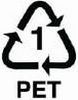 Logo plastique 1 PET-PETE