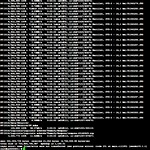 Copie d'écran fin Rsync sous Linux entre deux serveurs dédiés