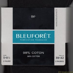 Chaussette Bleuforêt 2109-KB4, packaging recto