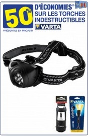 Encart catalogue en ligne Ccarrefour, promo "Indestructibles VARTA", du 13 au 26 juin 2017
