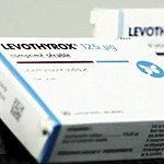 Boîte de Lévothyrox 125 mg (Merck)