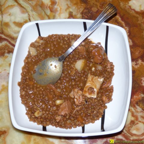 Une assiette qui pourrait être criminelle