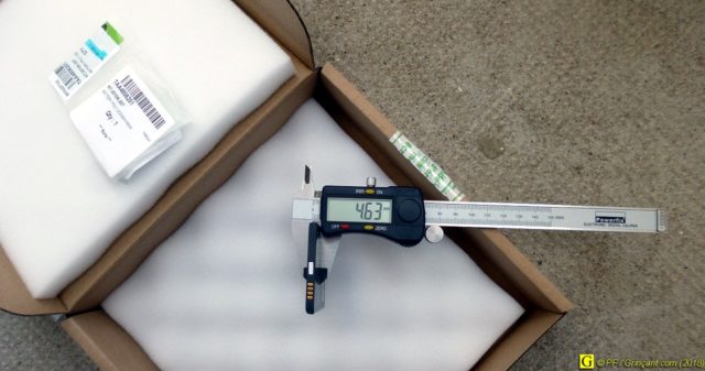 Batterie d'origine SAV ACER : 4,63 mm d'épaisseur