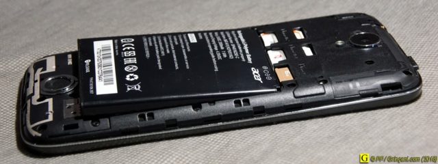 Une batterie BAT-A11 devenue inquiétante