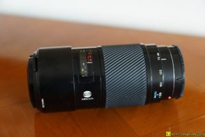 Authentique “Beercan” (Minolta), zoom 70-210 mm à f4