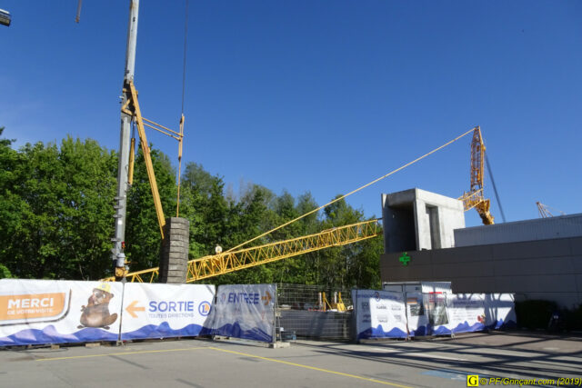 Chantier Leclerc - Grue “géante” - 09/2019