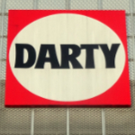 Enseigne magasin Darty du coin