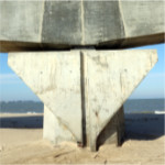 Pont de l’Île de Ré — La Pallice — Souvenirs souvenirs Pilier, l'un des premiers du Pont de l'Île de Ré